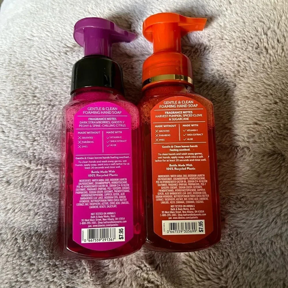 Bath & Body Works Halloween/ Fall Foaming Hand Soap Bundle 8.75oz